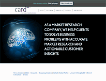 Tablet Screenshot of card-group.com